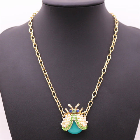 Lucky Beetle Necklace