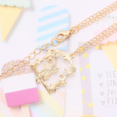 Hanging Cat Necklace