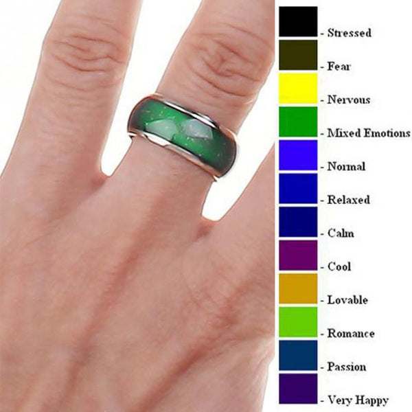 Classic Band Mood Ring Size 6