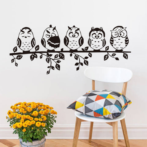Owl Wall Decal