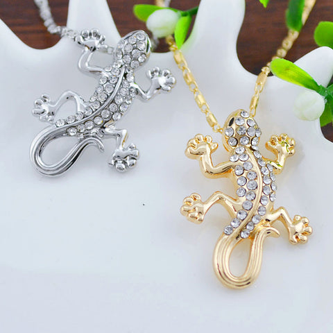 Free Gecko Necklace (2 Color Styles)