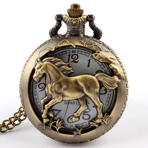 Horse Pocket Watch