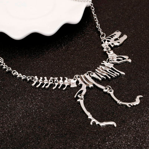 Tyrannosaurus Rex Skeleton Necklace