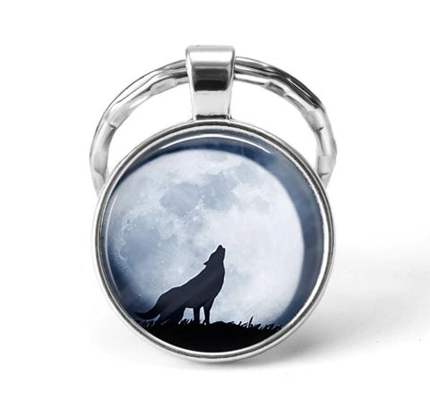 Wolf Animal Keychain