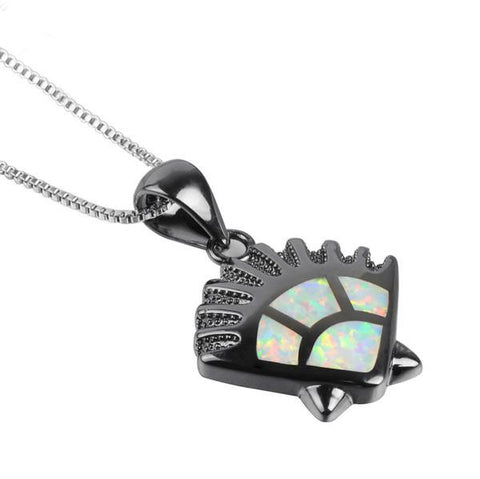 Shell Opal Necklace