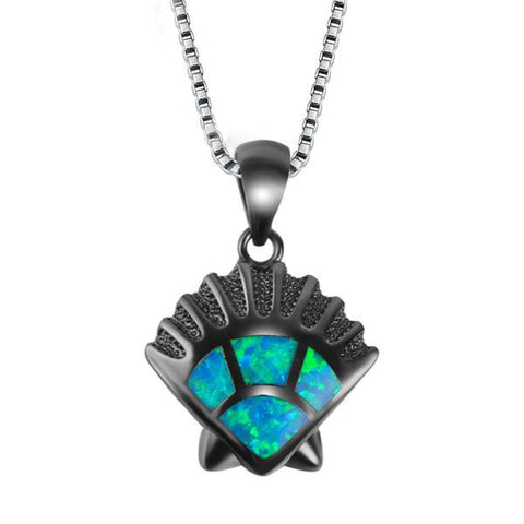 Shell Opal Necklace