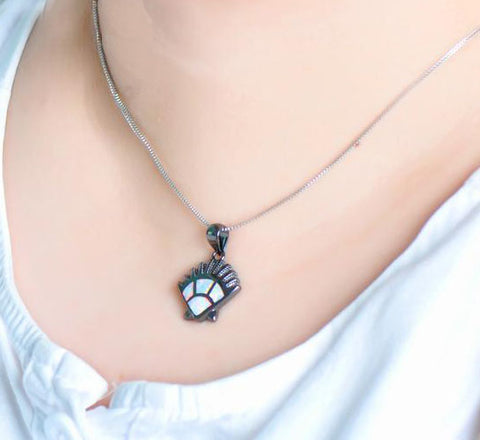 Shell Opal Necklace