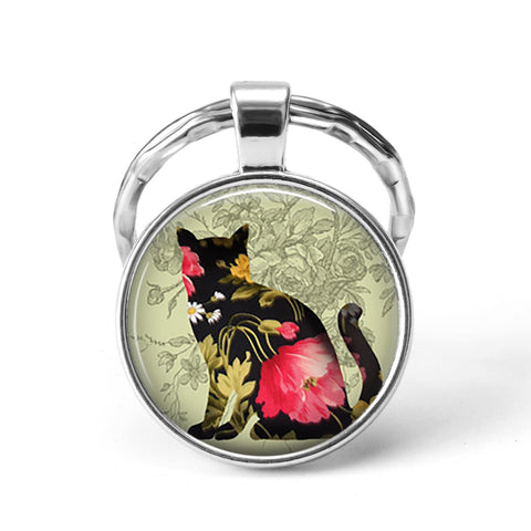 Cat Animal Keychain