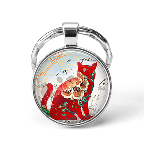 Cat Animal Keychain