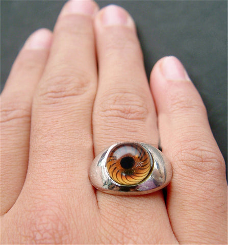 Eye-Shaped Mood Ring