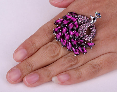 Peacock Ring