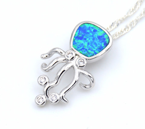 Octopus Opal Necklace