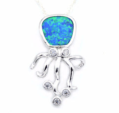 Octopus Opal Necklace