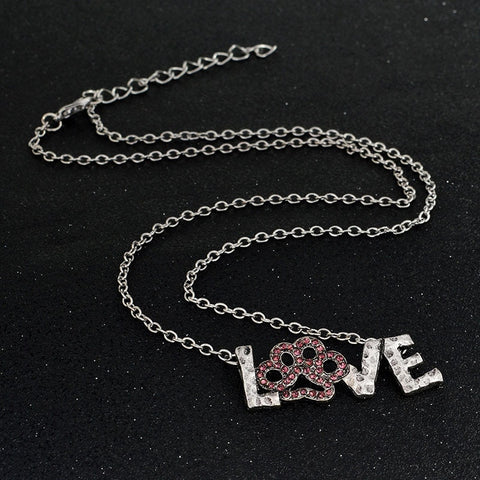 Free Love Paw Necklace