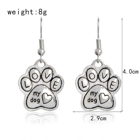 Paw Love Earrings
