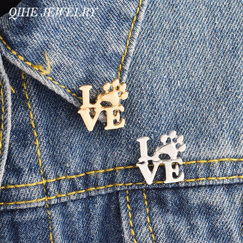Paw Love Brooch