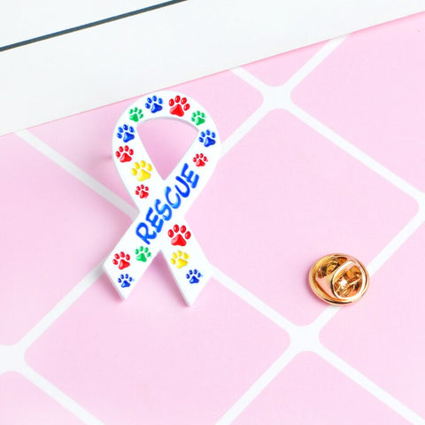 Rescue Ribbon Brooch