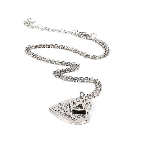Forever Loved Paw Necklace