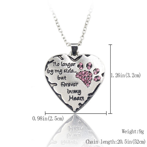 Remember Paw Necklace