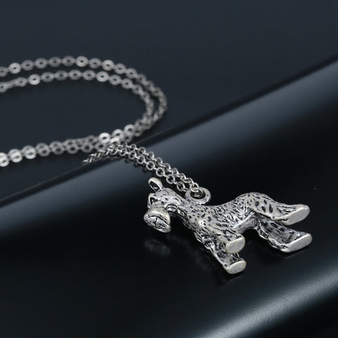 Schnauzer Bobtail Necklace