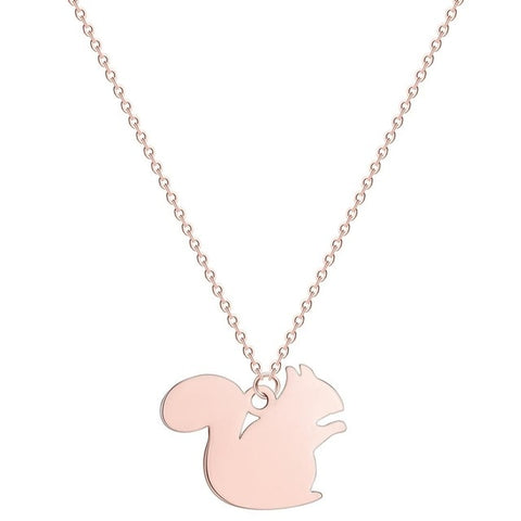 Squirrel Baby Necklace