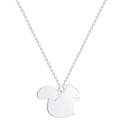 Squirrel Baby Necklace