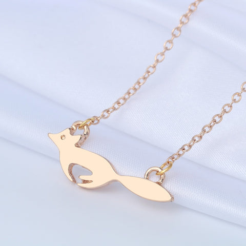 Free Running Fox Necklace