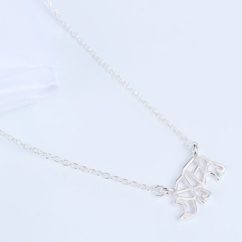 Rhinoceros Hollow Necklace
