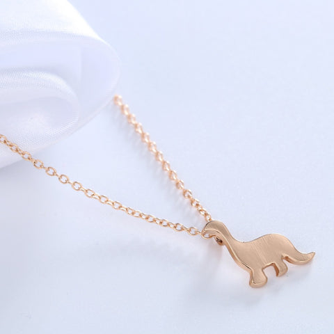 Free Dainty Dinosaur Necklace