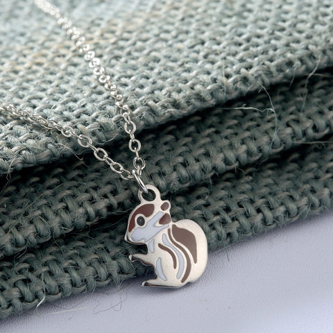 Squirrel Baby Necklace