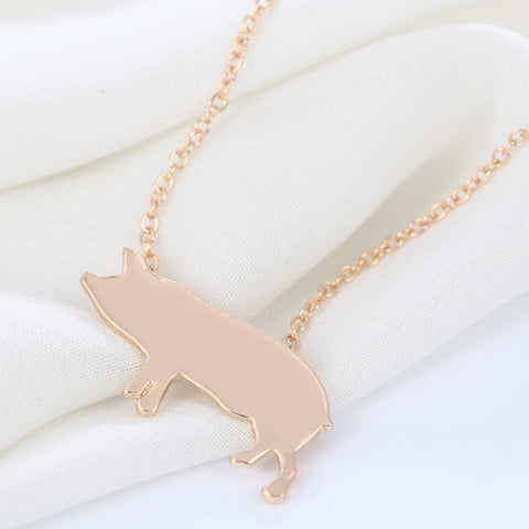 Happy Pig Necklace