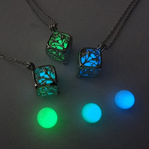 Tree Of Life Glow in the Dark Necklace