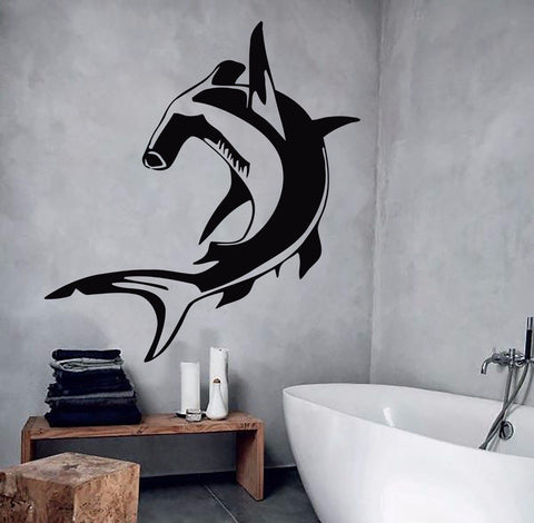 Hammerhead Shark Wall Decor Sticker