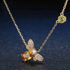Sterling Silver Bee™ Necklace