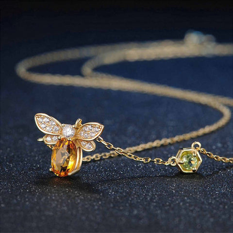 Sterling Silver Bee™ Necklace