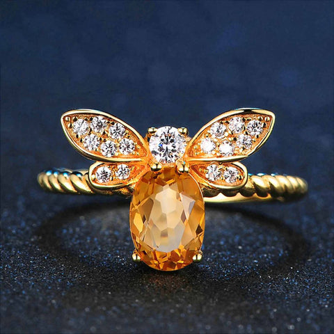 Sterling Silver Bee™ Ring