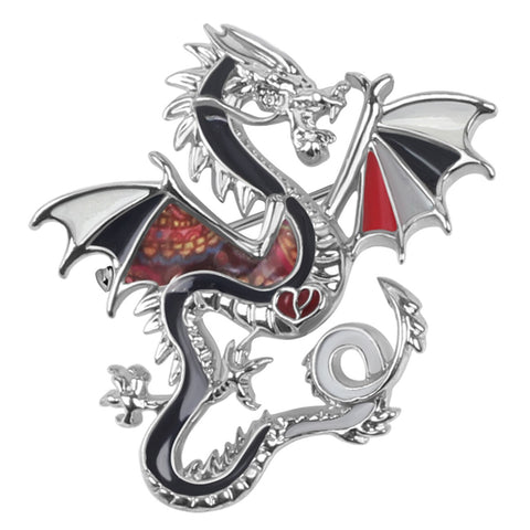 Flying Dragon Brooch