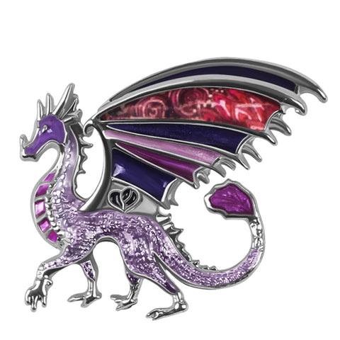 Walking Dragon Brooch