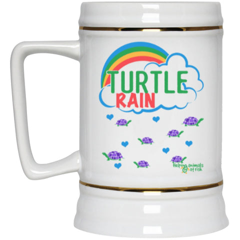 Accessories - "Turtle Rain" Turtle Beer Stein - 22 Oz