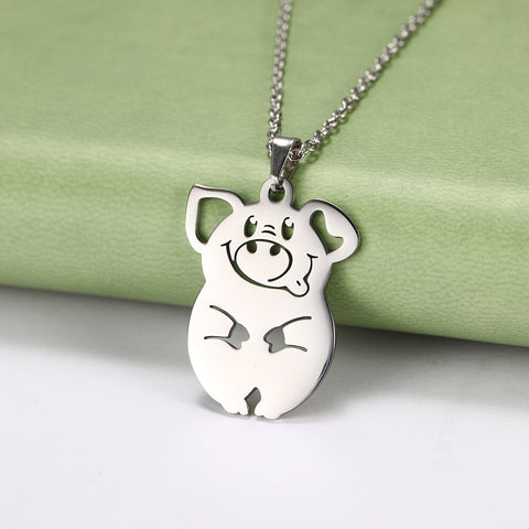 Pig Necklace