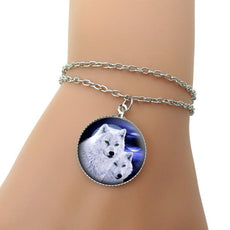 Bracelets - Moon Wolf Bracelet