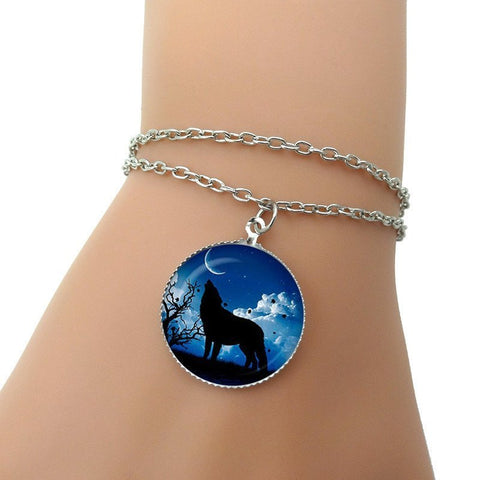 Bracelets - Moon Wolf Bracelet