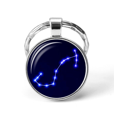 "Night in Blue" Keychain