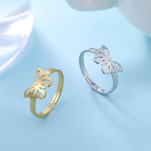 Butterfly Love ring