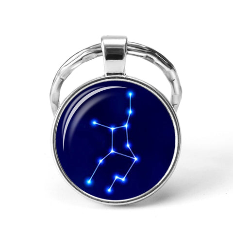 "Night in Blue" Keychain