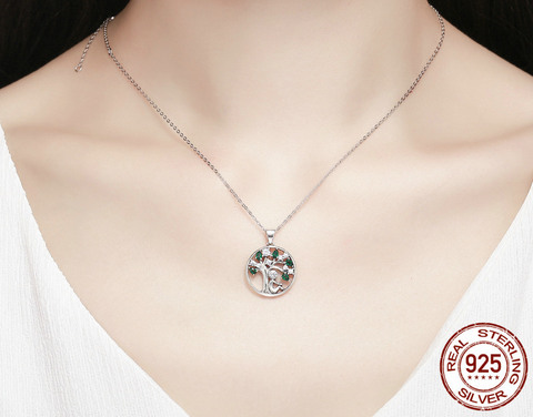 Tree Silver Necklace