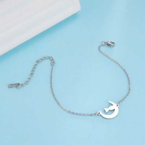 "To the moon and Cat" Bracelet
