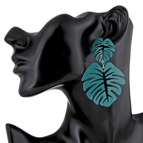 Free Leaf Long Earring