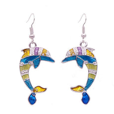 Get A Pair Of Dolphin Matching Earrings For $9.95!