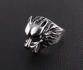 Ring - Wolf Steel Ring
